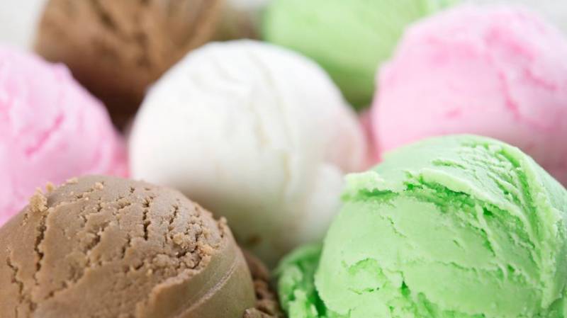 Glaces et sorbets 3 boules aux choix